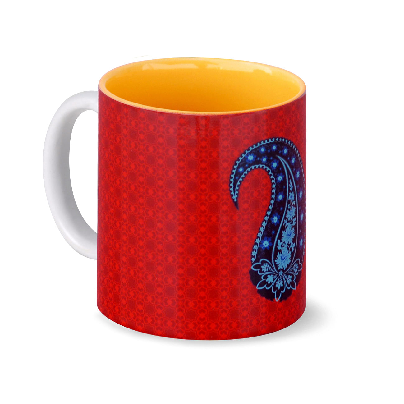 Blue Paisley Mug