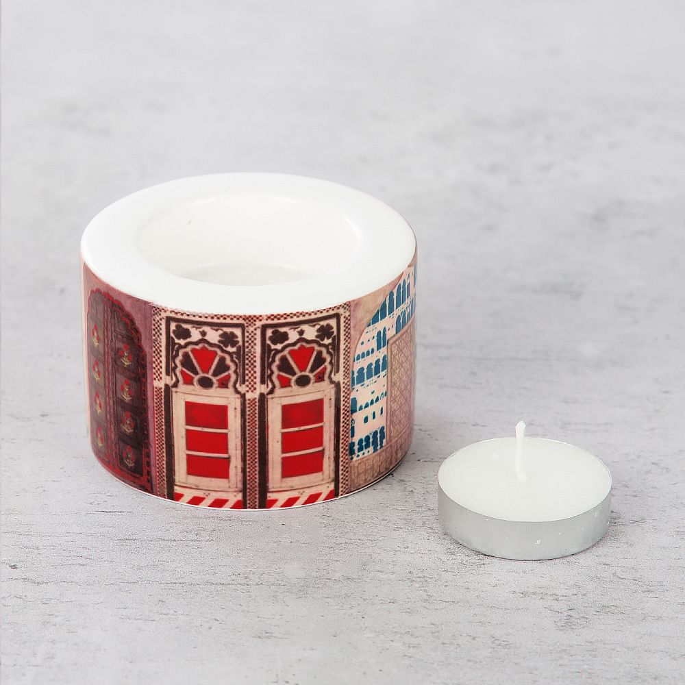 Doors of Mystical Wonder Tea Light Holder