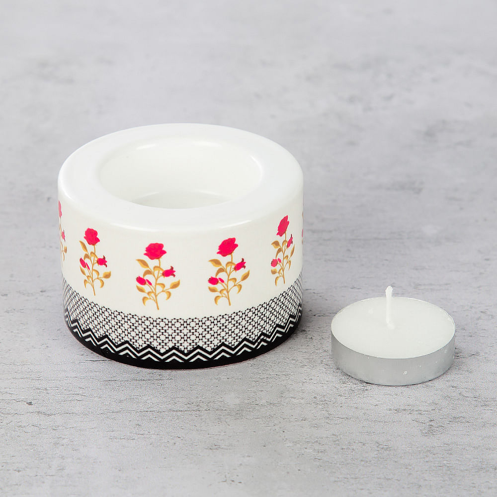 Chevron Insignia Tea Light Holder