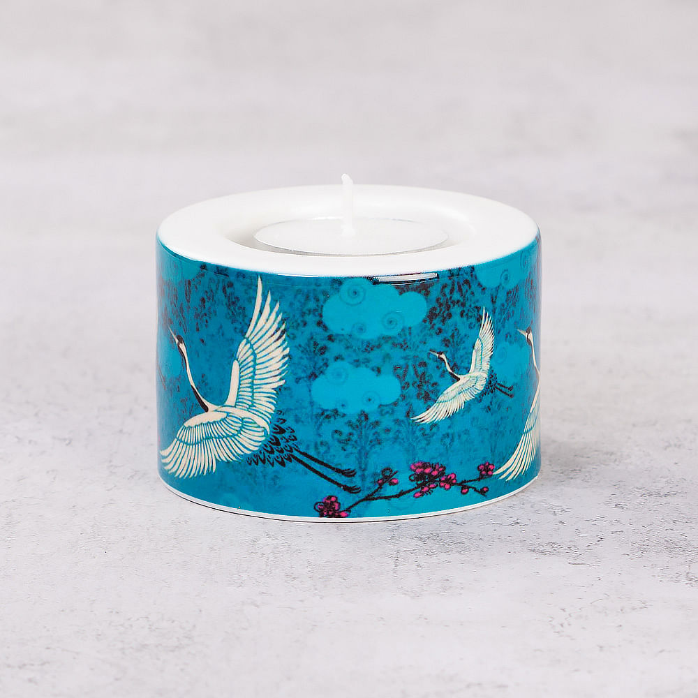 Legend of the Cranes Tea Light Holder