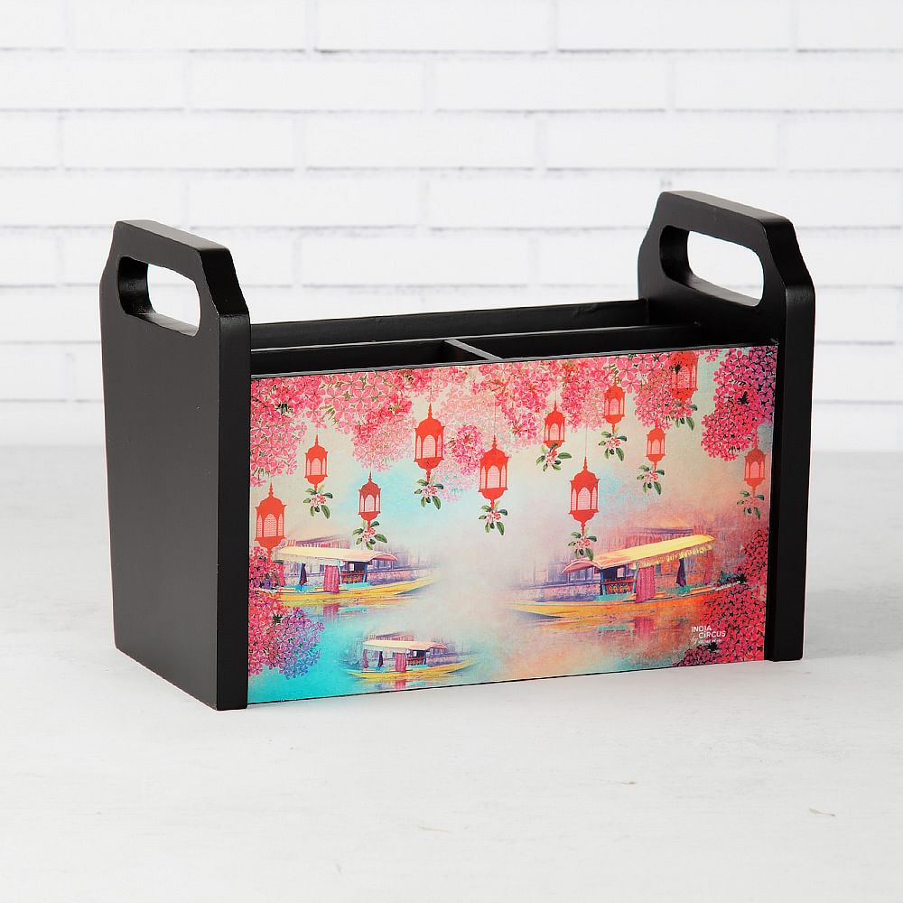 Scarlet Shadows Desk Organizer