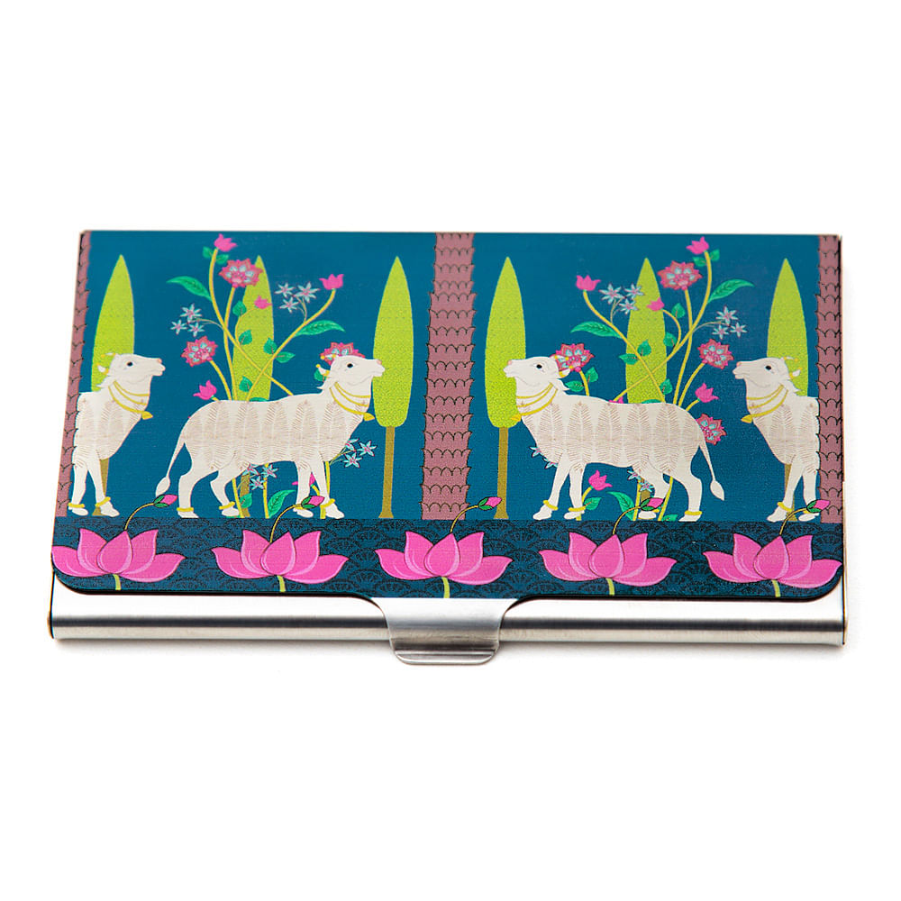 Herd of Arecacea Visiting Card Holders
