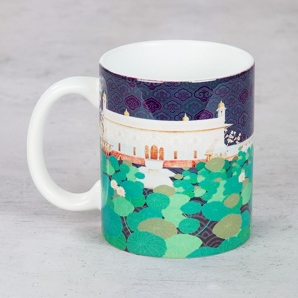 Lotus Leaf Reservoir Mug