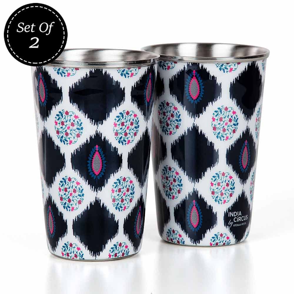 Floret Jamboree Steel Tumbler (Set of 2)