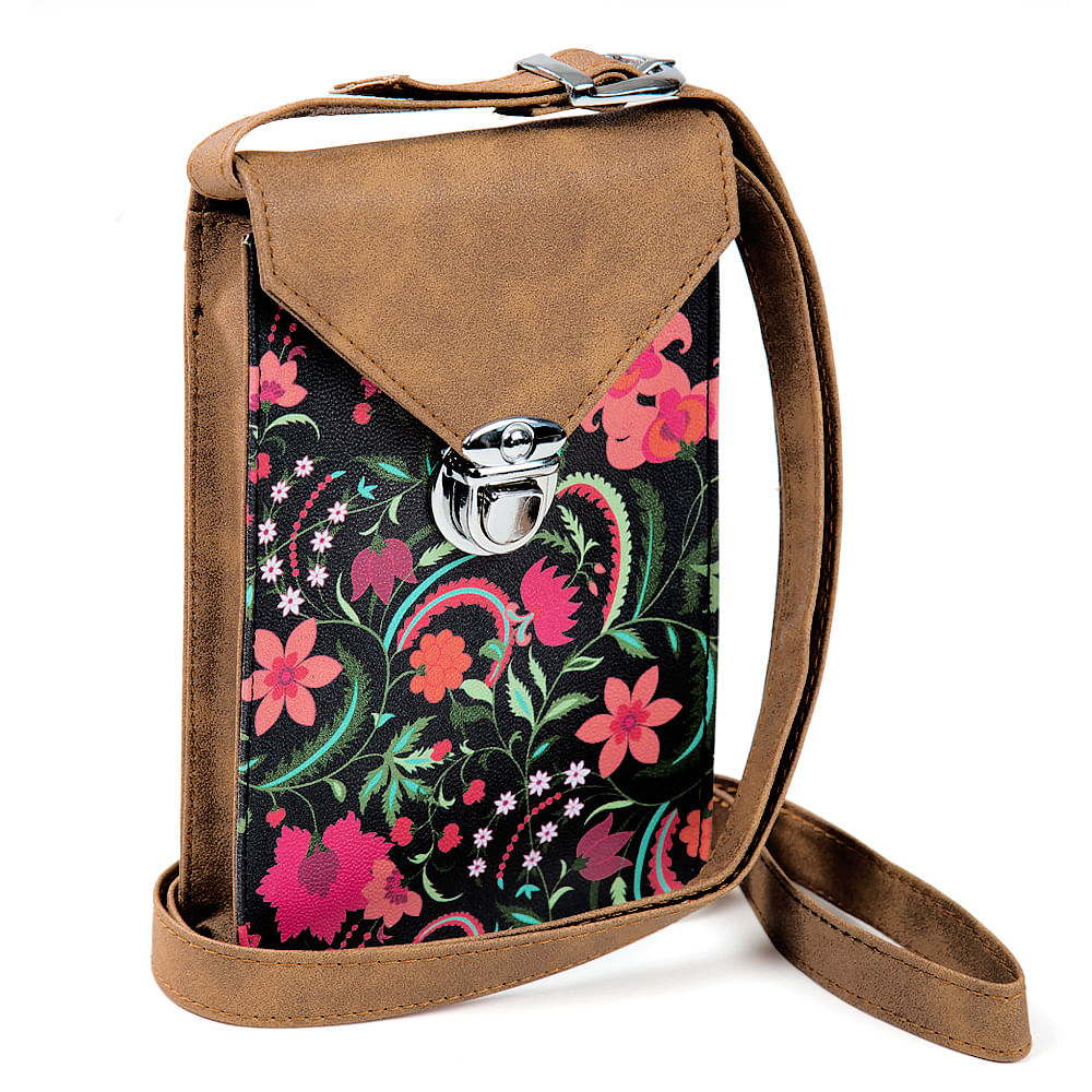 Floral Ecstasy Small Sling Bag