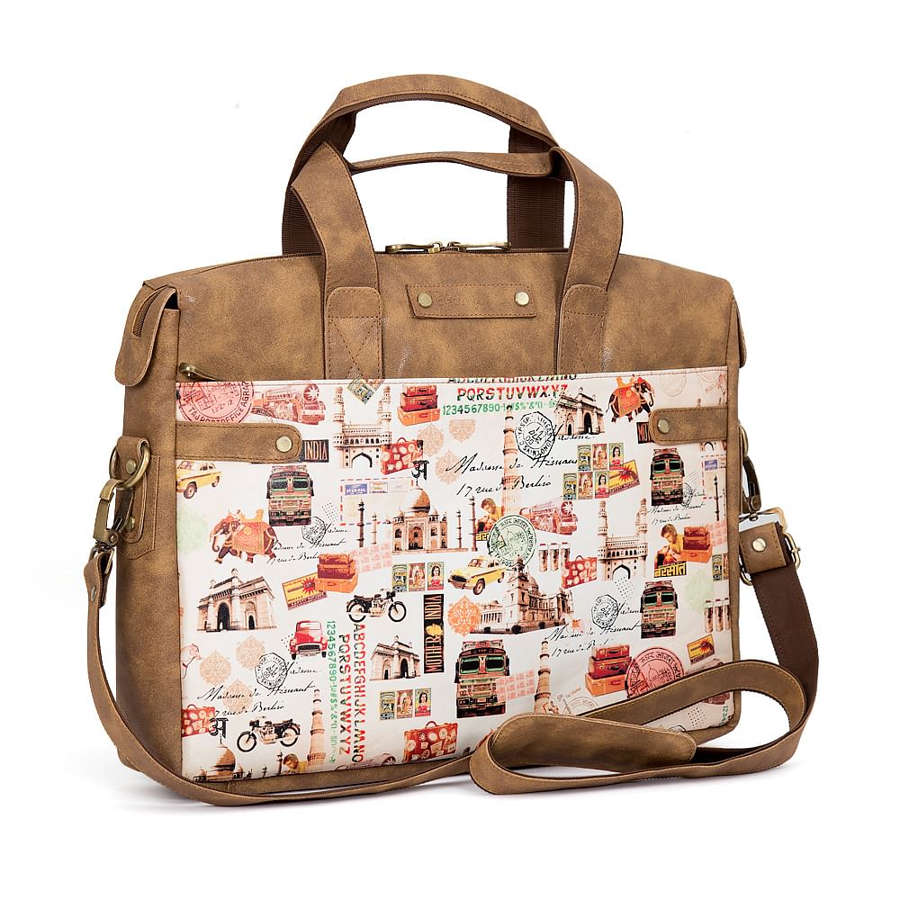 Haute News Briefcase Bag