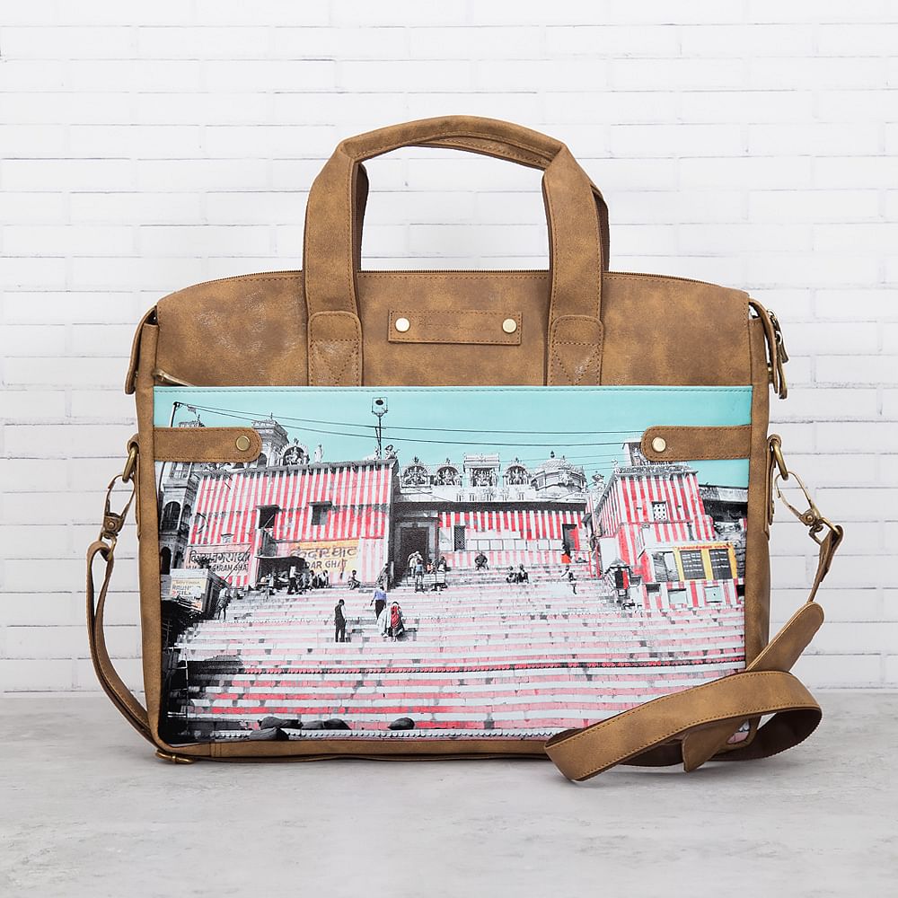 Charm of Chaos Briefcase Bag