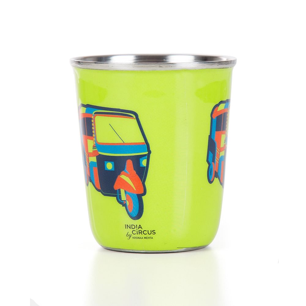 The Indian Influx Small Steel Tumbler (Set of 2)