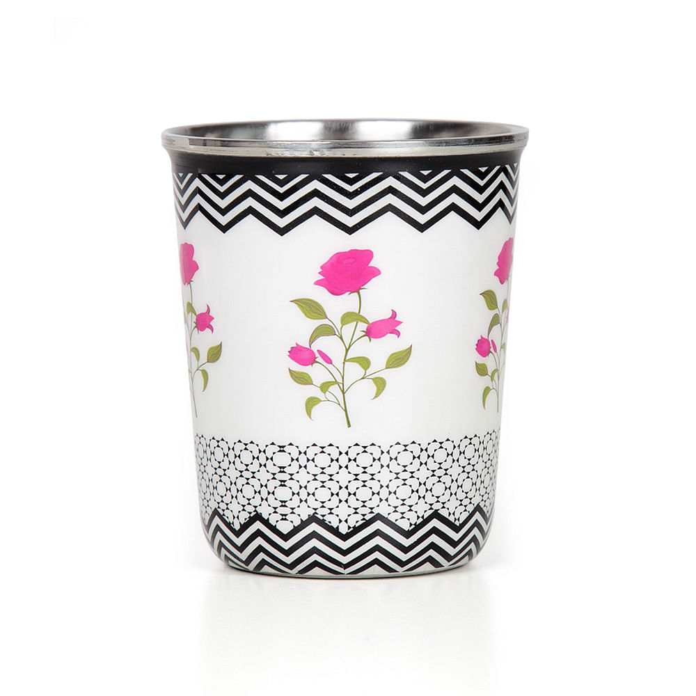 Chevron Insignia Small Steel Tumbler (Set of 2)