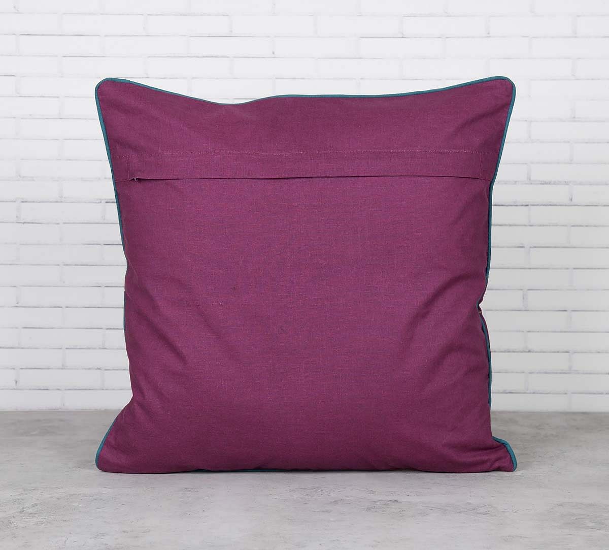 Enchanted Yield Satin Blend Cushion Cover