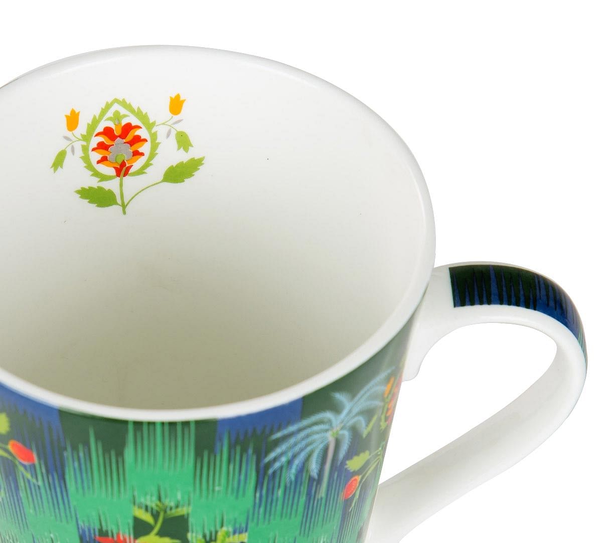 Reign of the Peafowl Bone China Mug