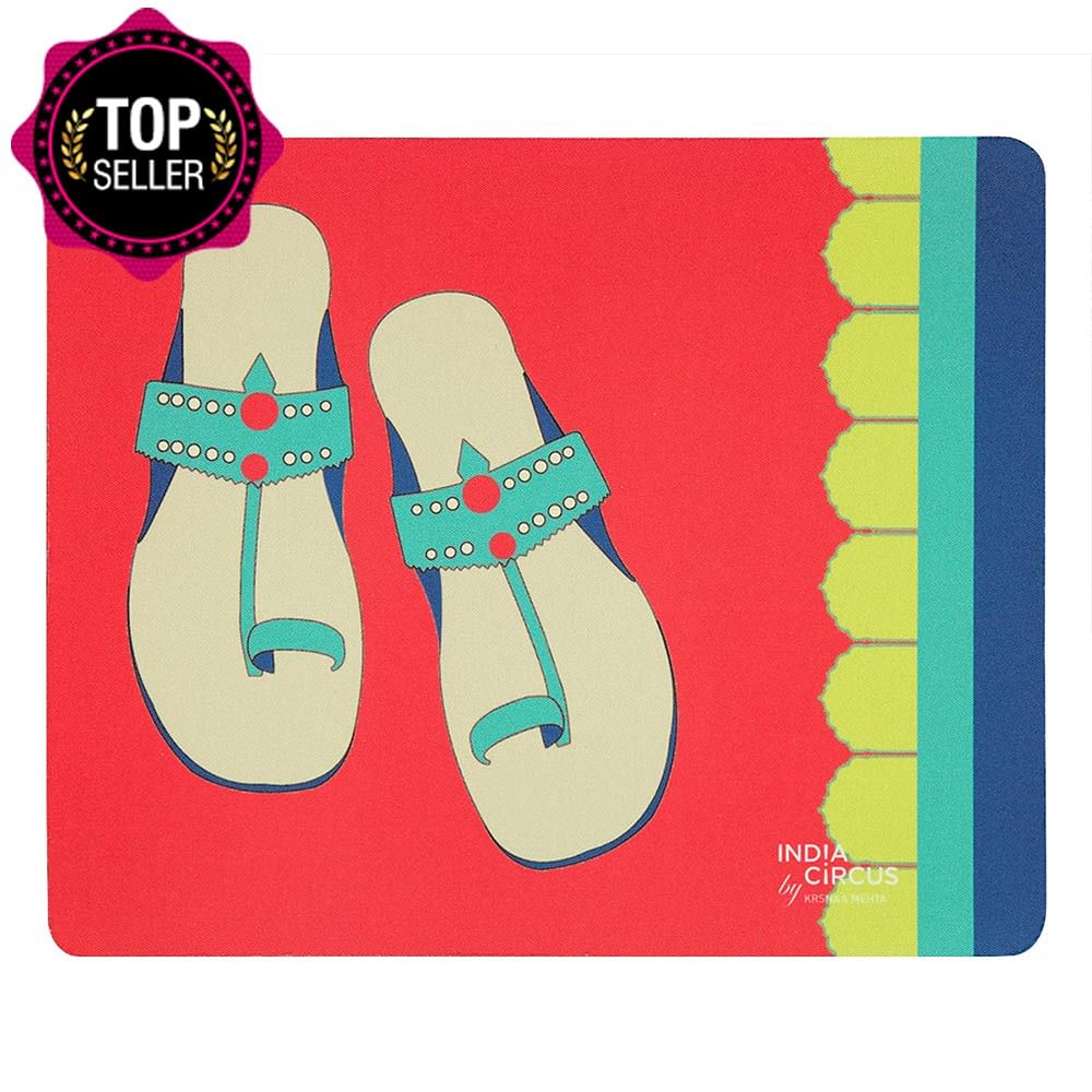 Funky Slippers Mouse Pad