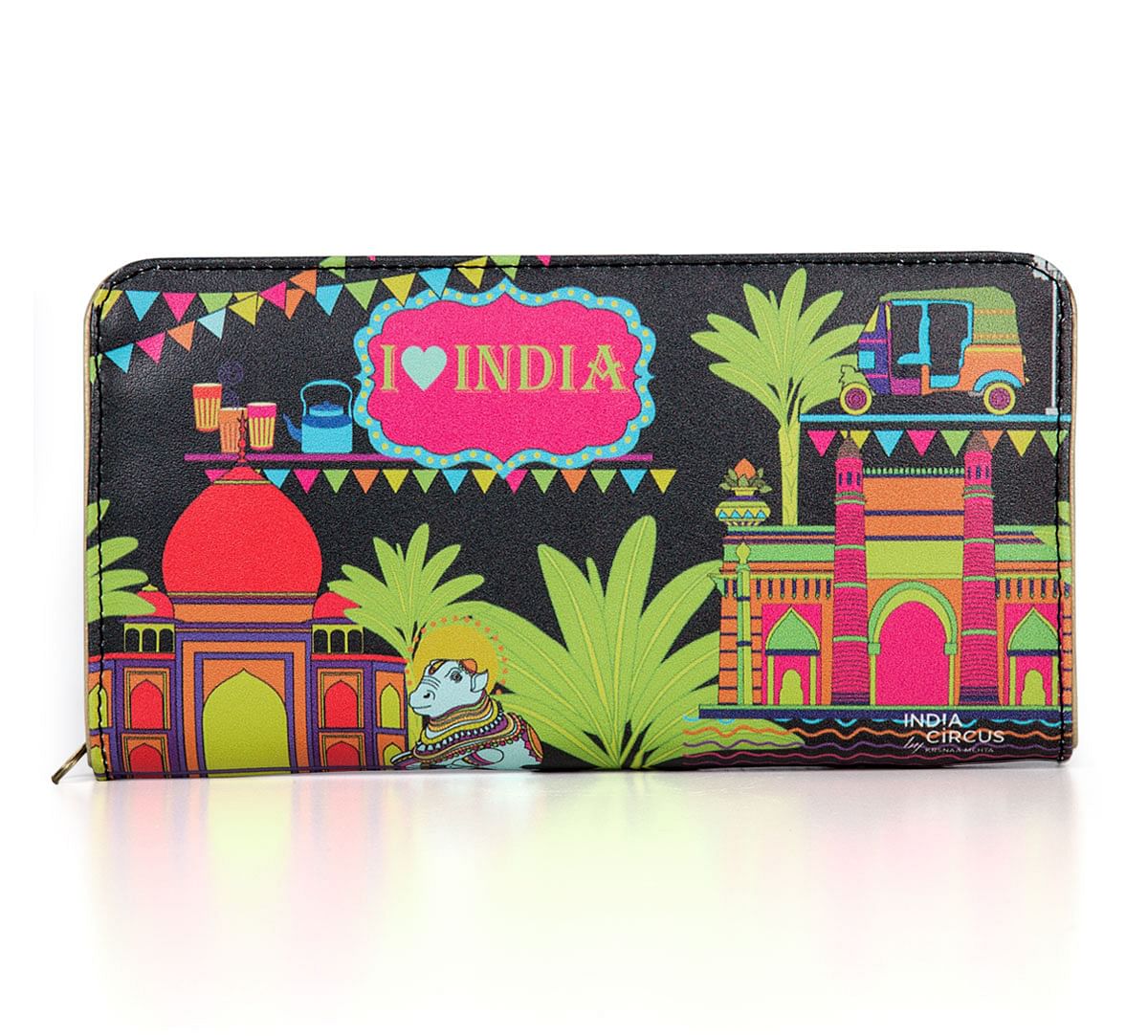 India Indulgence Zipper Wallet