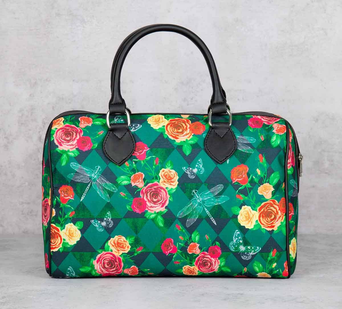 Floral Flutter Duffle Bag