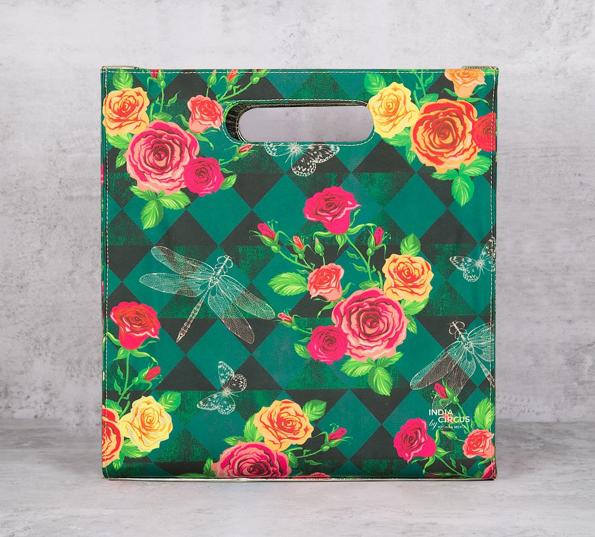 Floral Flutter Tote Bag