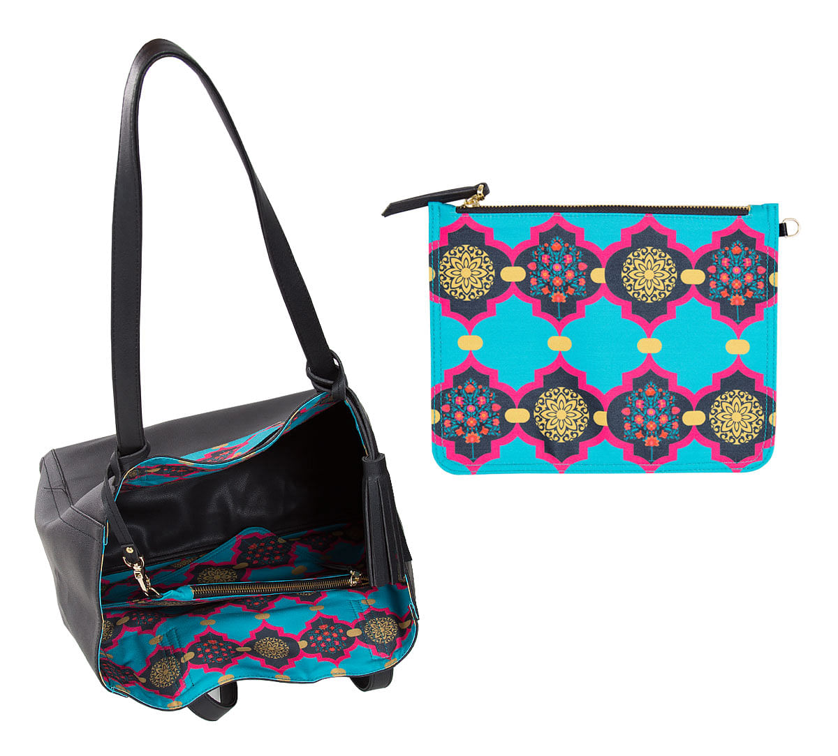 Latticed Synergy Reversible Bag