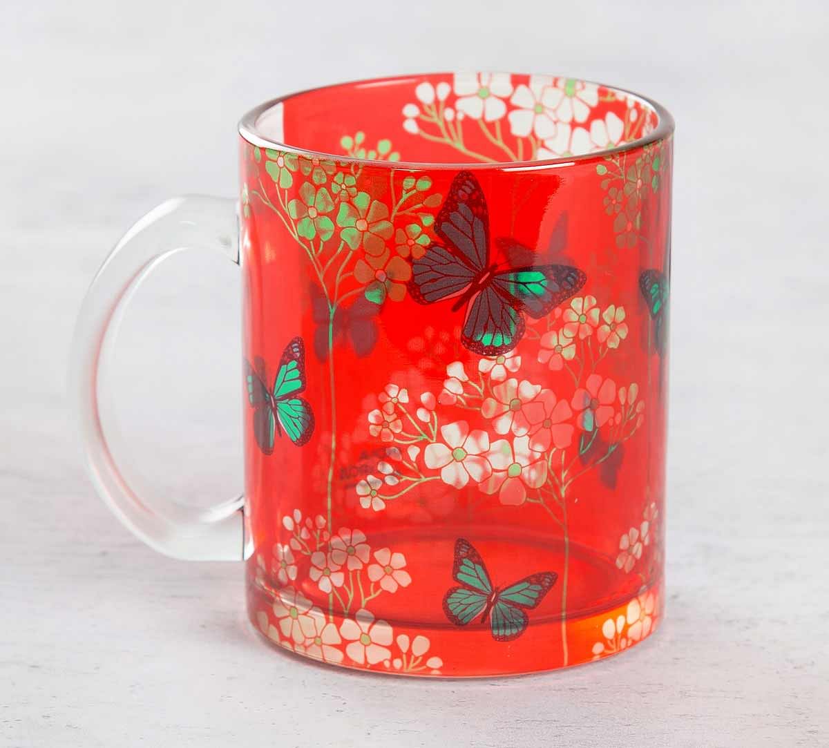 Butterfly Effect Glass Mug