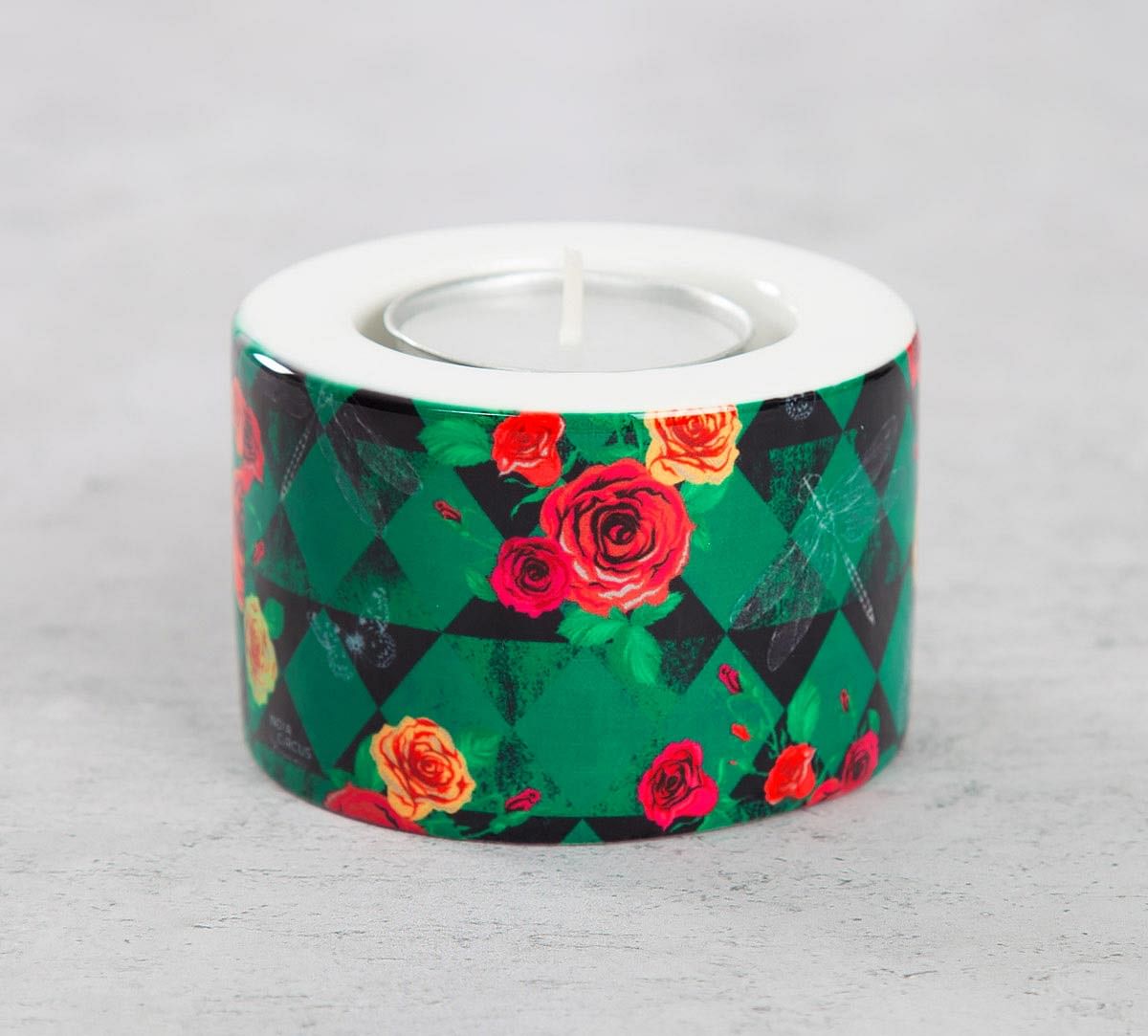 Floral Flutter Tea Light Holder