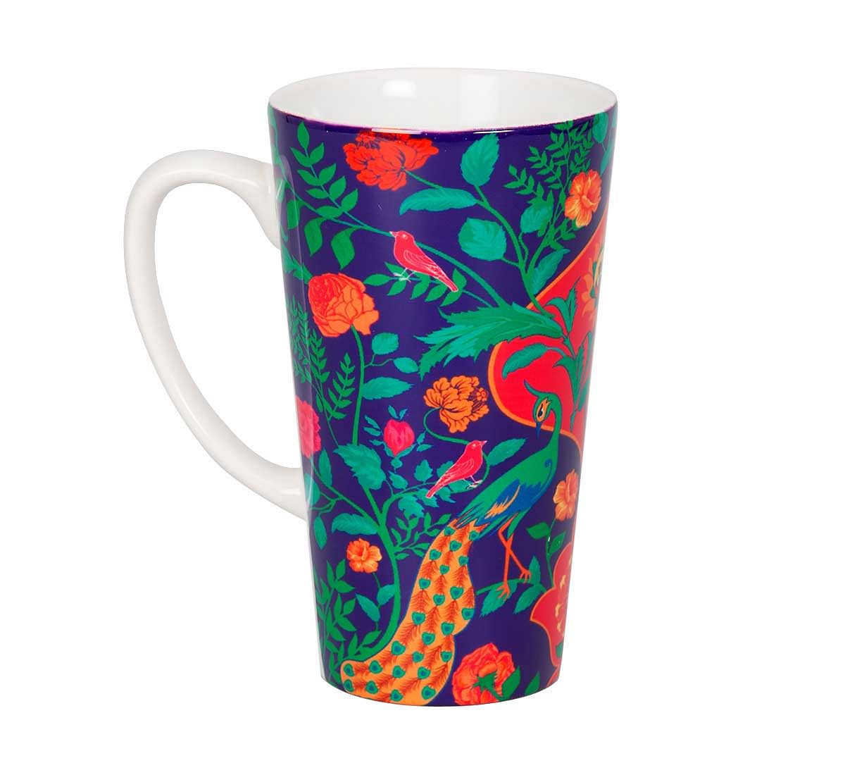 Peacock Psychedelic Conical Mug