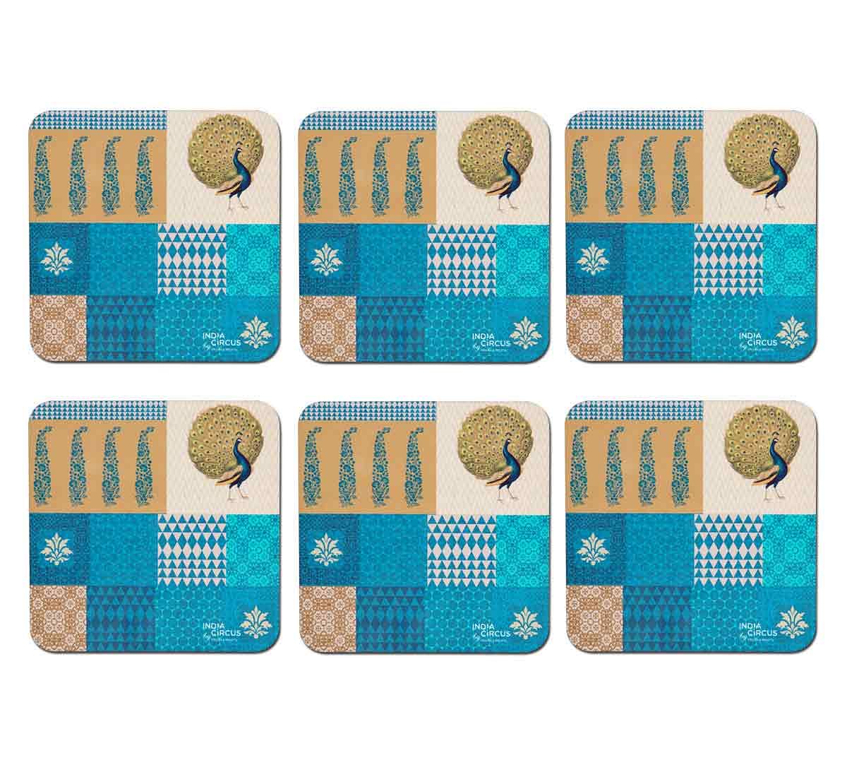 Geometric Pirouette MDF Coasters (Set of 6)