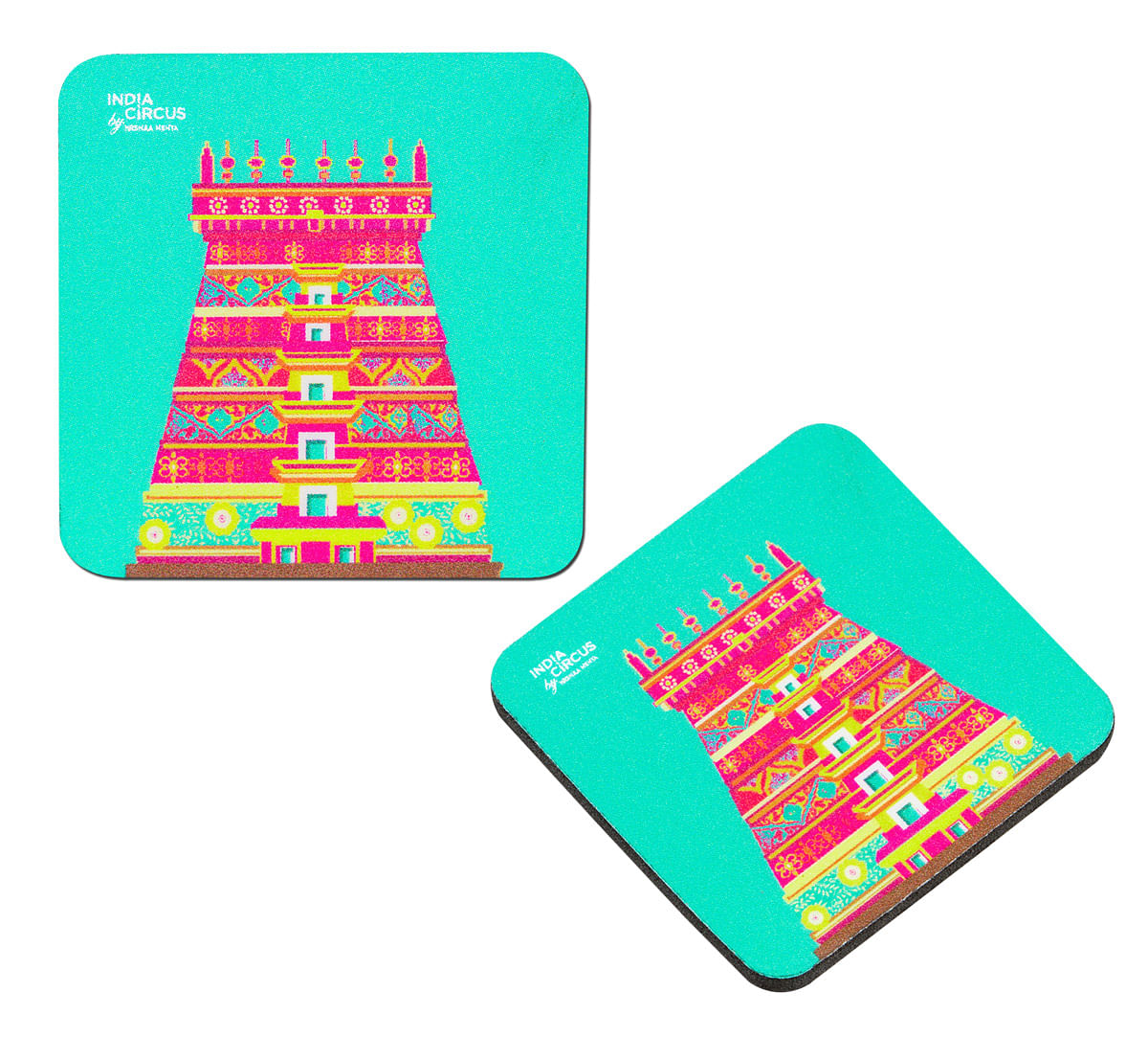 Dravidian Gopuram Fridge Magnet