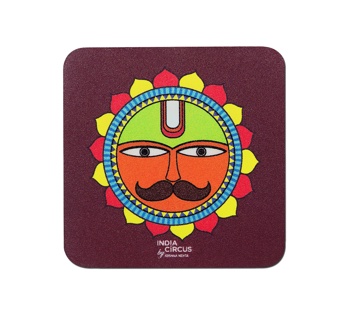 Surya Namaskar Fridge Magnet