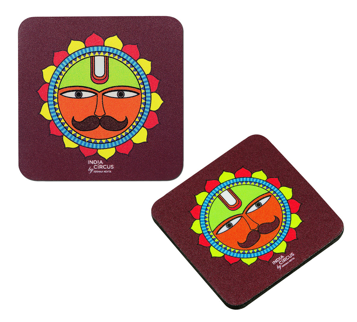 Surya Namaskar Fridge Magnet