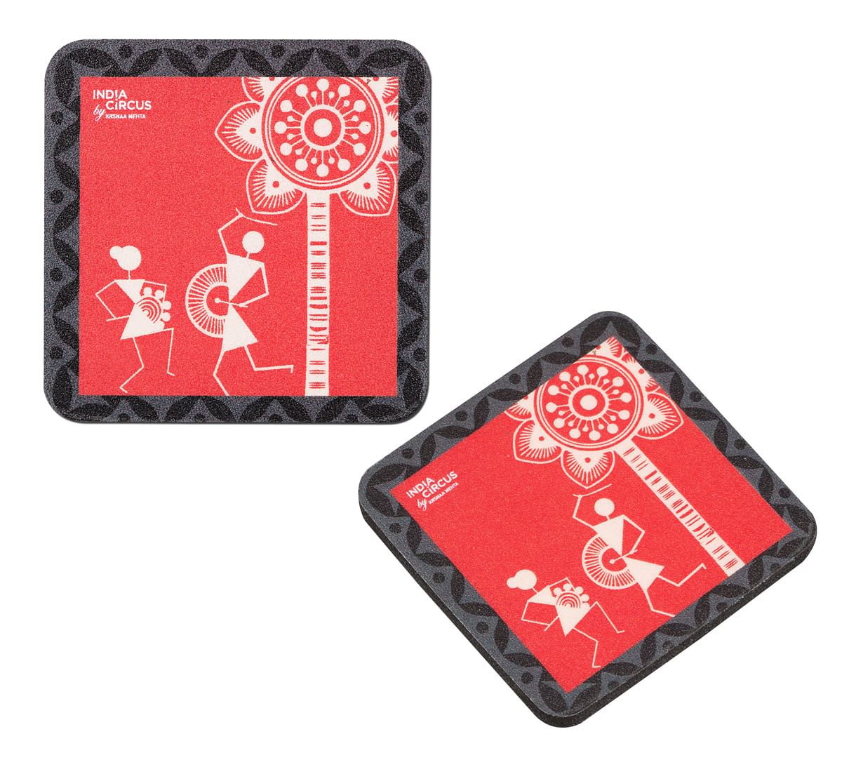 Warli Talasari Dance Fridge Magnet