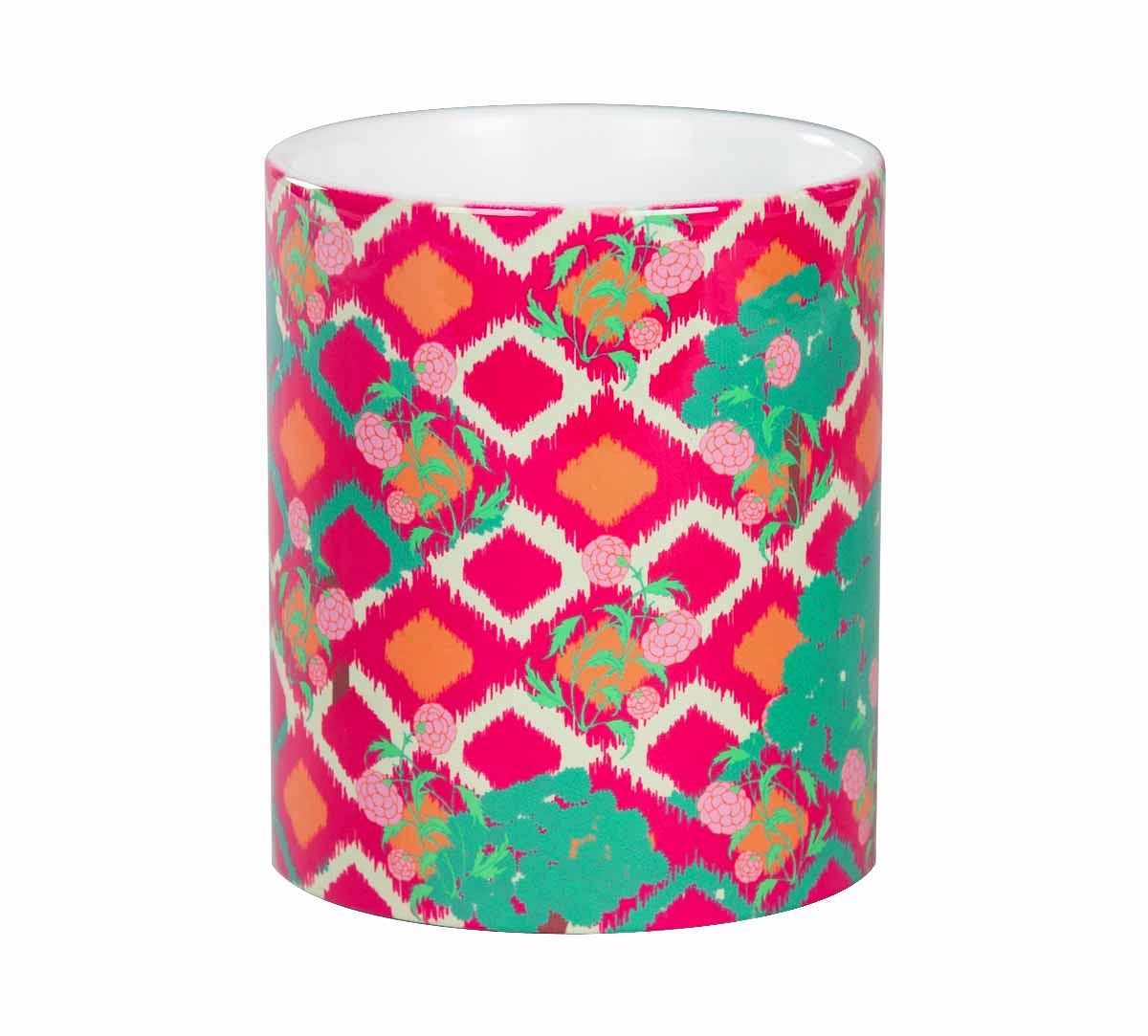 Lattice Vermillion Mug