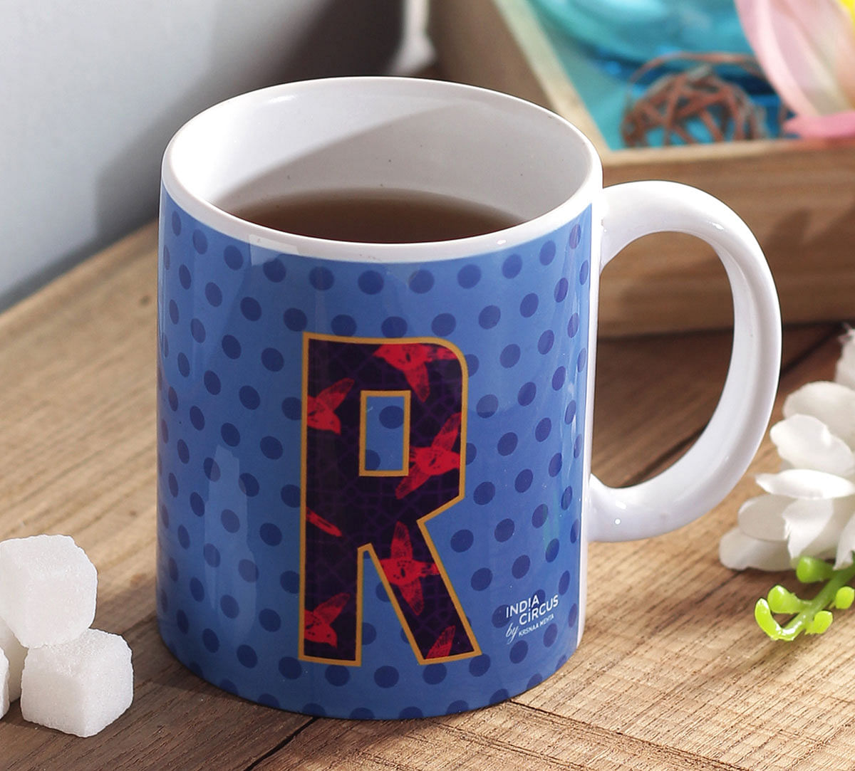 India Circus Rare Alphabet R Mug