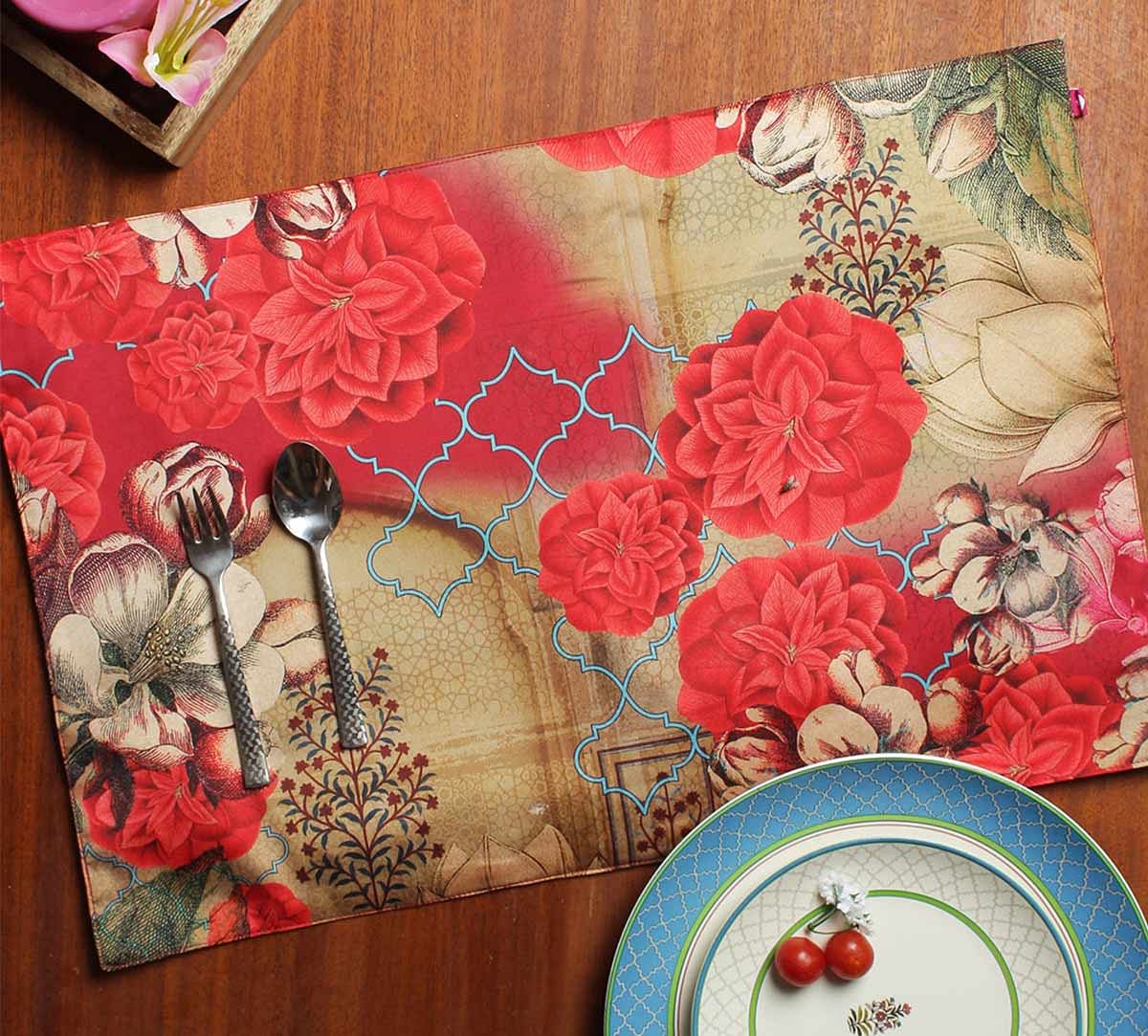 India Circus Trapped Dahlia Table Mats Set of 6