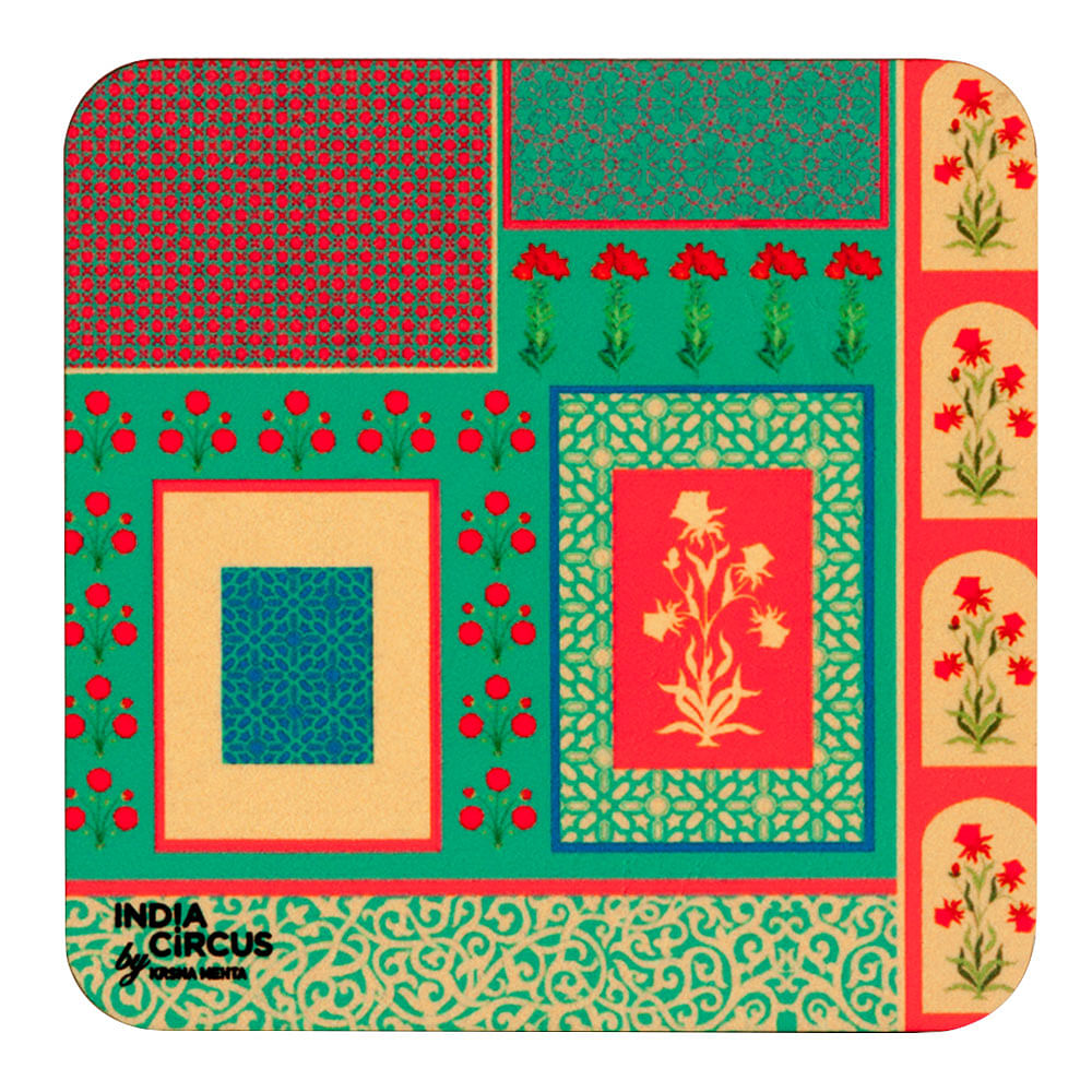 Royal Garden MDF Coasters - (Set of 6)