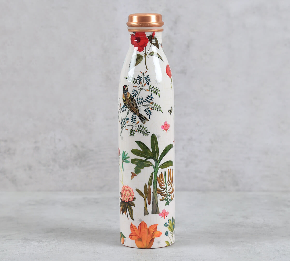 India Circus by Krsnaa Mehta Petal and Plume Copper Bottle
