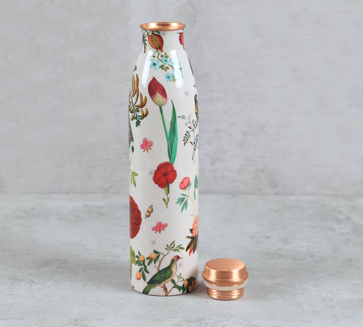 India Circus by Krsnaa Mehta Petal and Plume Copper Bottle