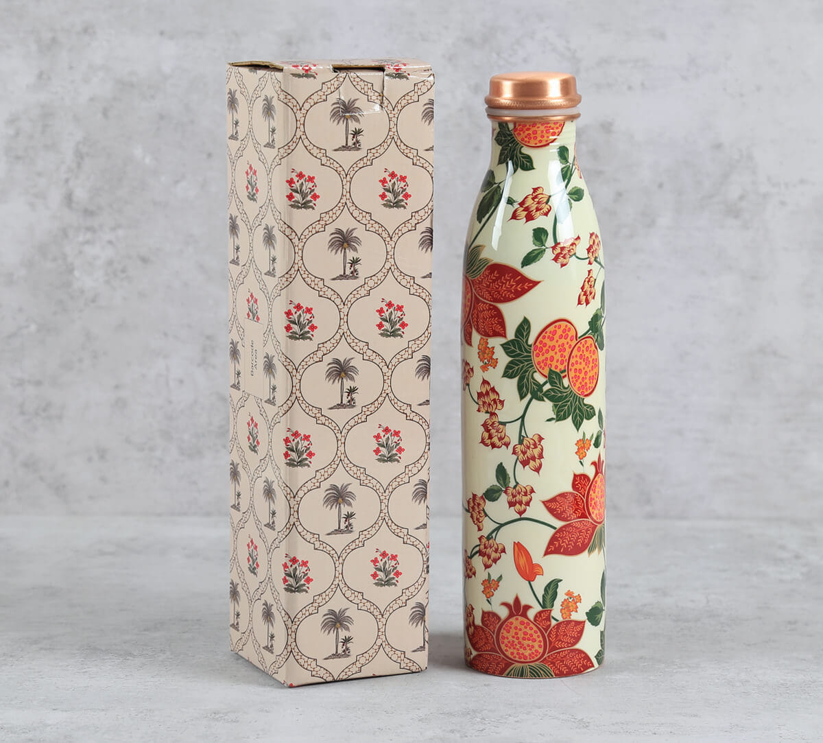 India Circus by Krsnaa Mehta Blushed Orchard Copper Bottle