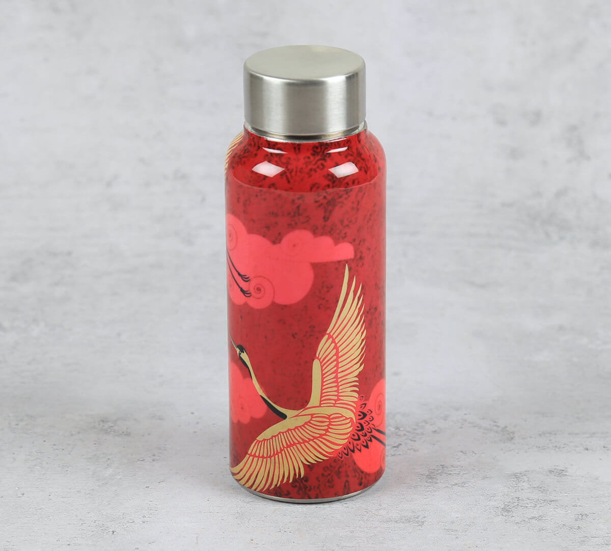 India Circus by Krsnaa Mehta Legend of the Cranes Small Steel Bottle