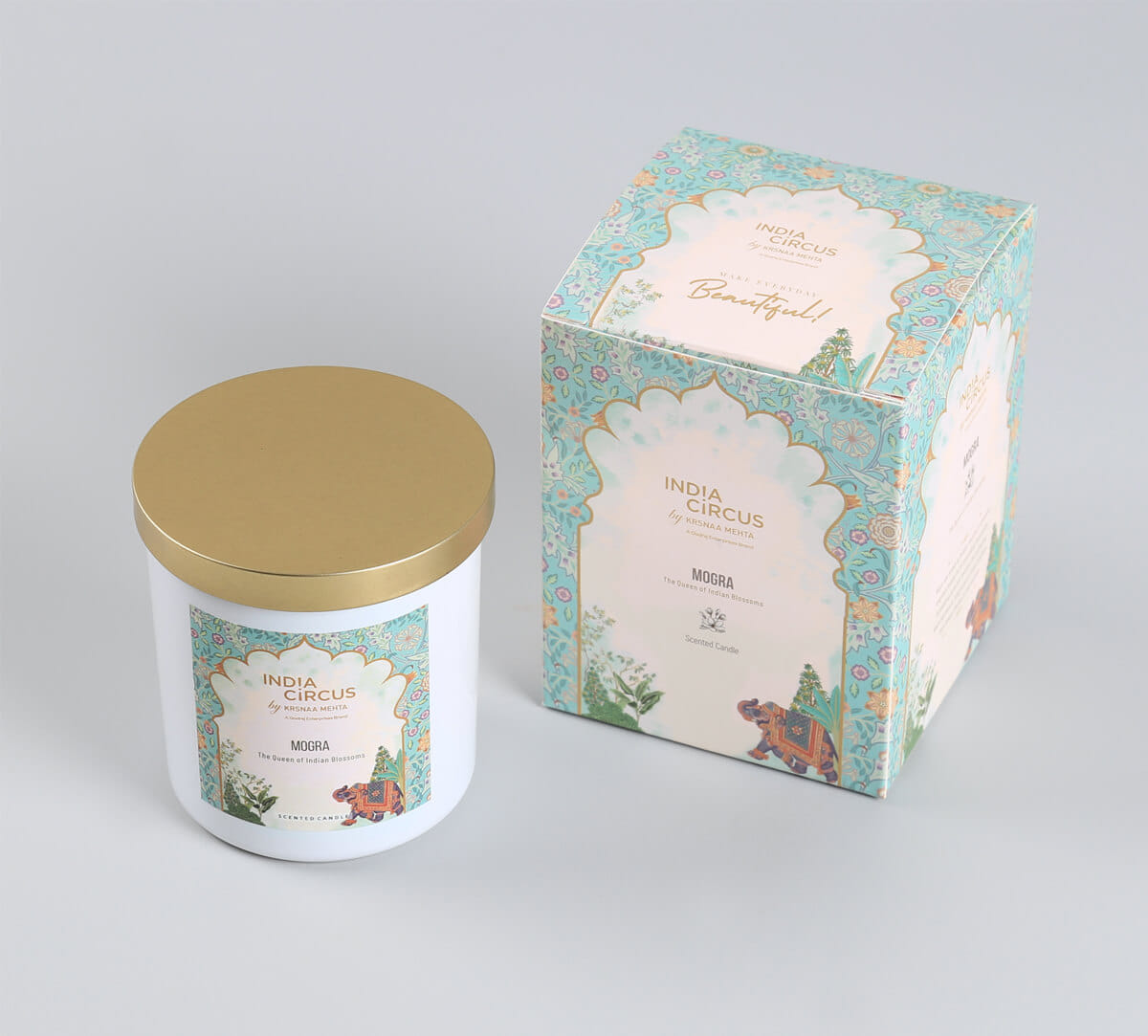 India Circus by Krsnaa Mehta Sambac Jar Candle