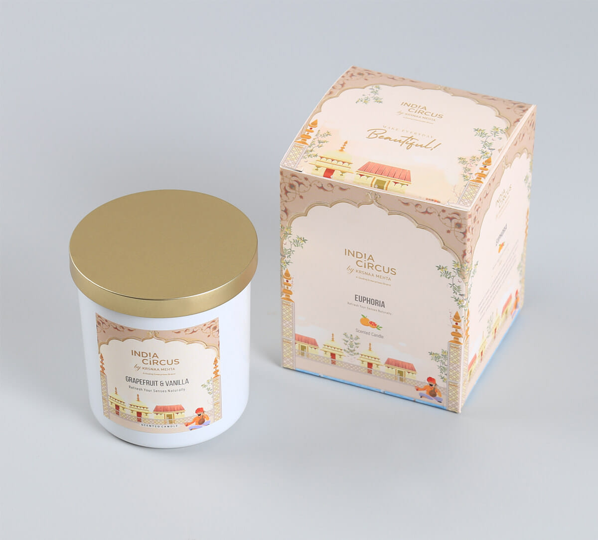 India Circus by Krsnaa Mehta Quixotic Jar Candle