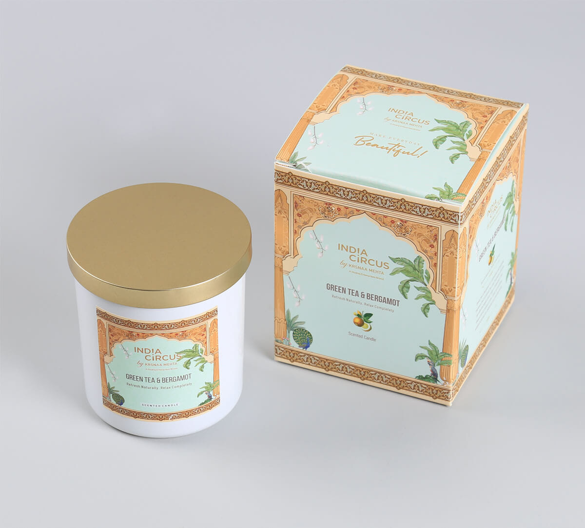 India Circus by Krsnaa Mehta Spicy Citrus Jar Candle