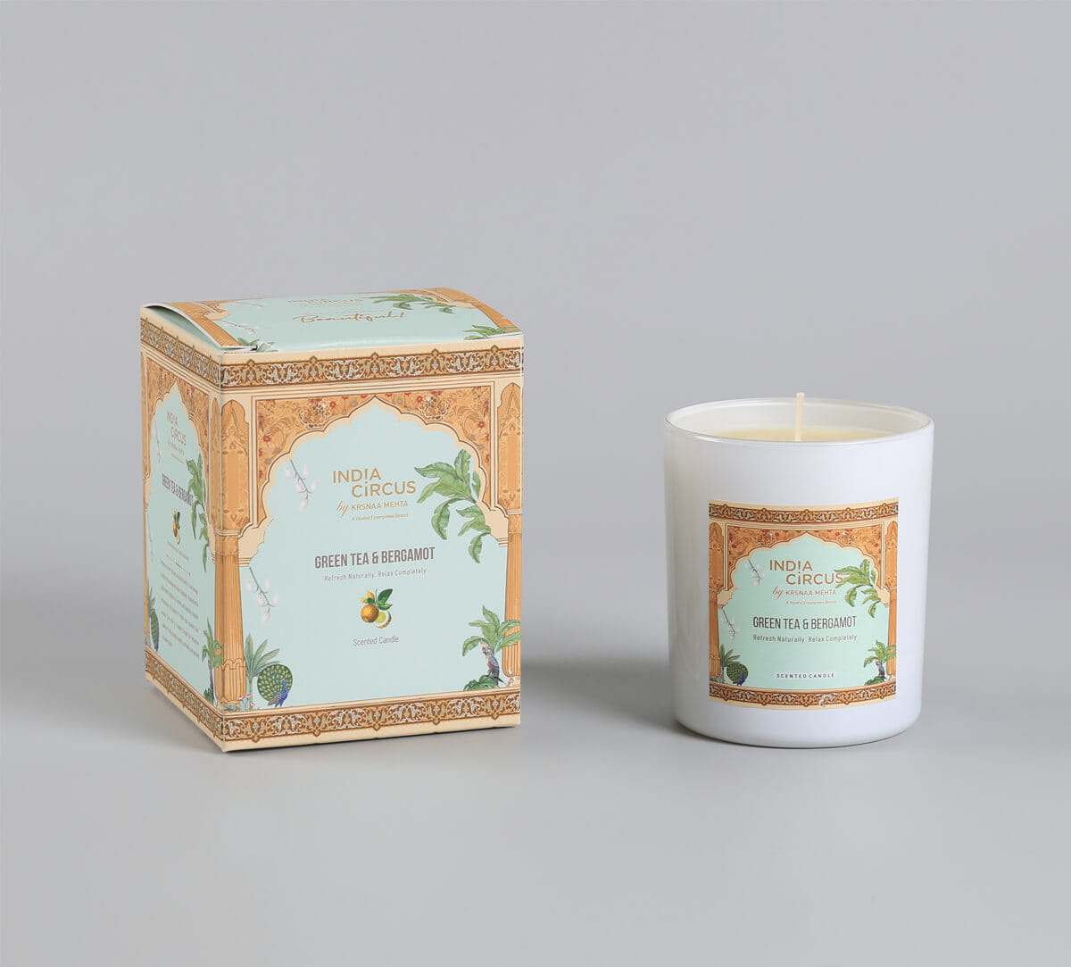 India Circus by Krsnaa Mehta Spicy Citrus Jar Candle