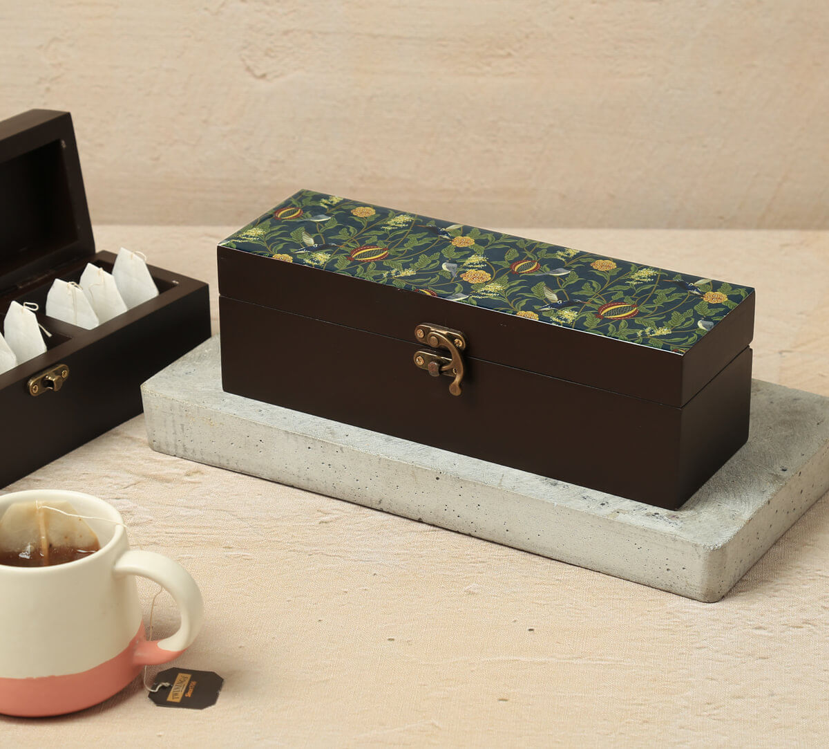 India Circus by Krsnaa Mehta Flights of Vivers Tea Bag Orgainser