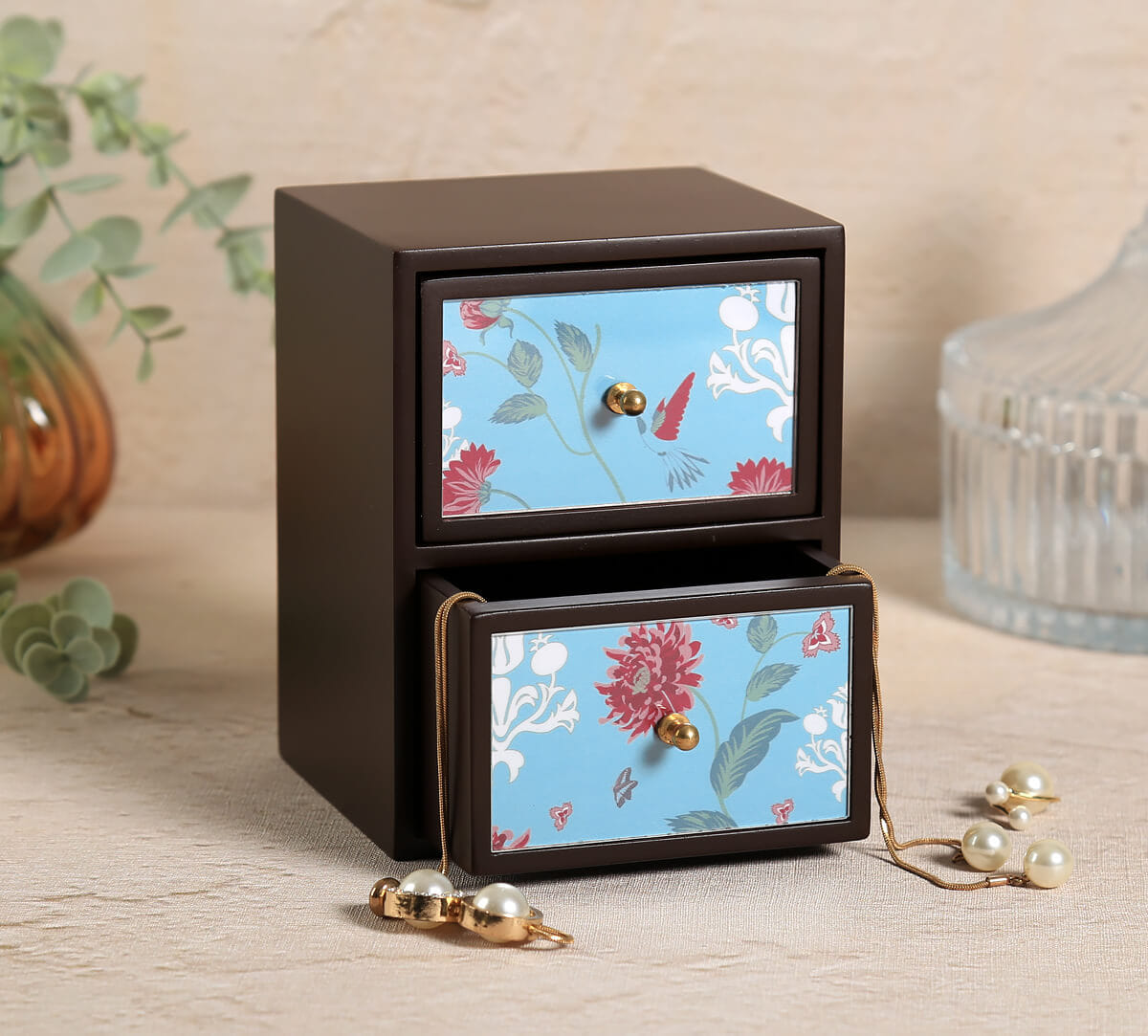 India Circus by Krsnaa Mehta Zinnian Jazz Small Chest of Drawer