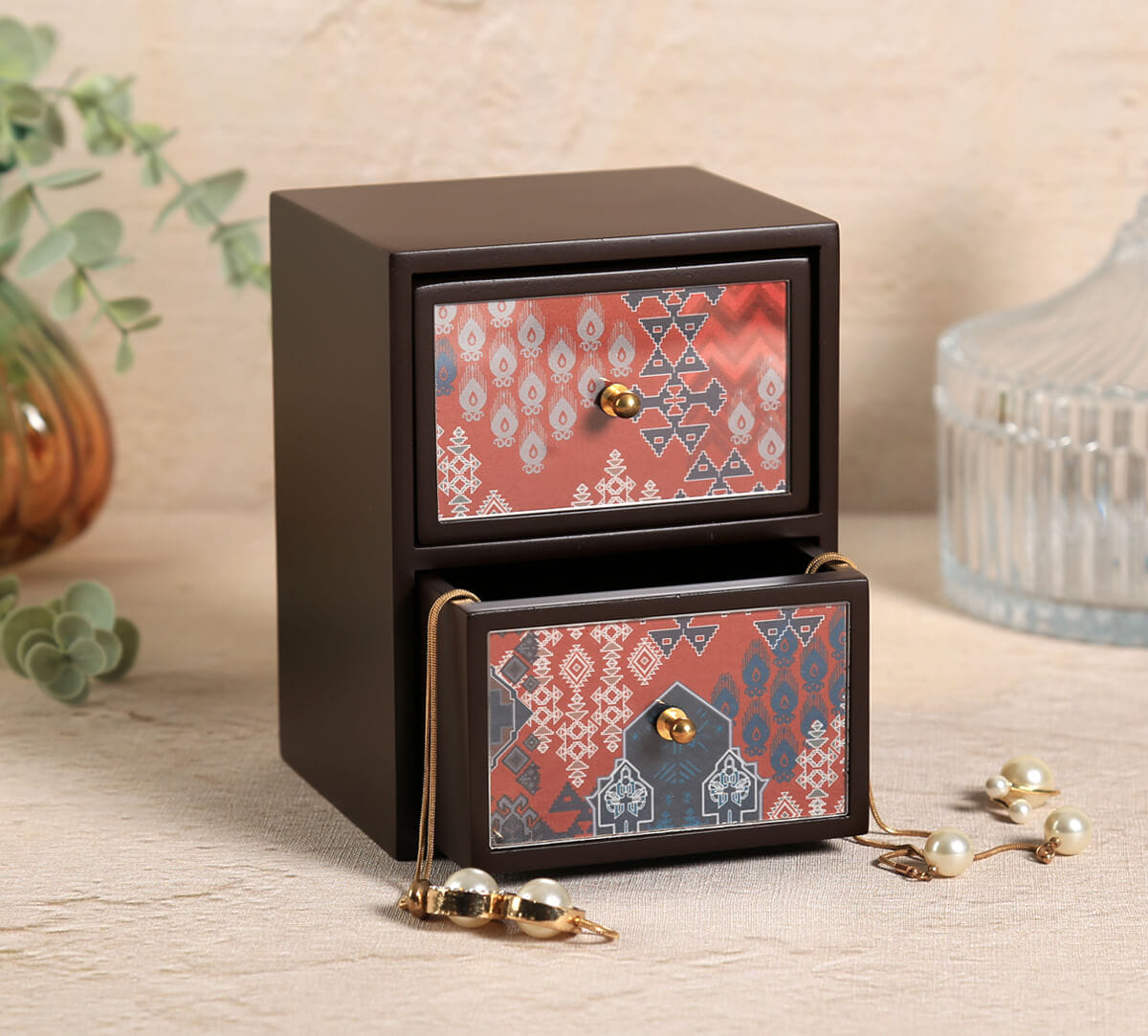 India Circus by Krsnaa Mehta Heritage Haven Small Chest of Drawer