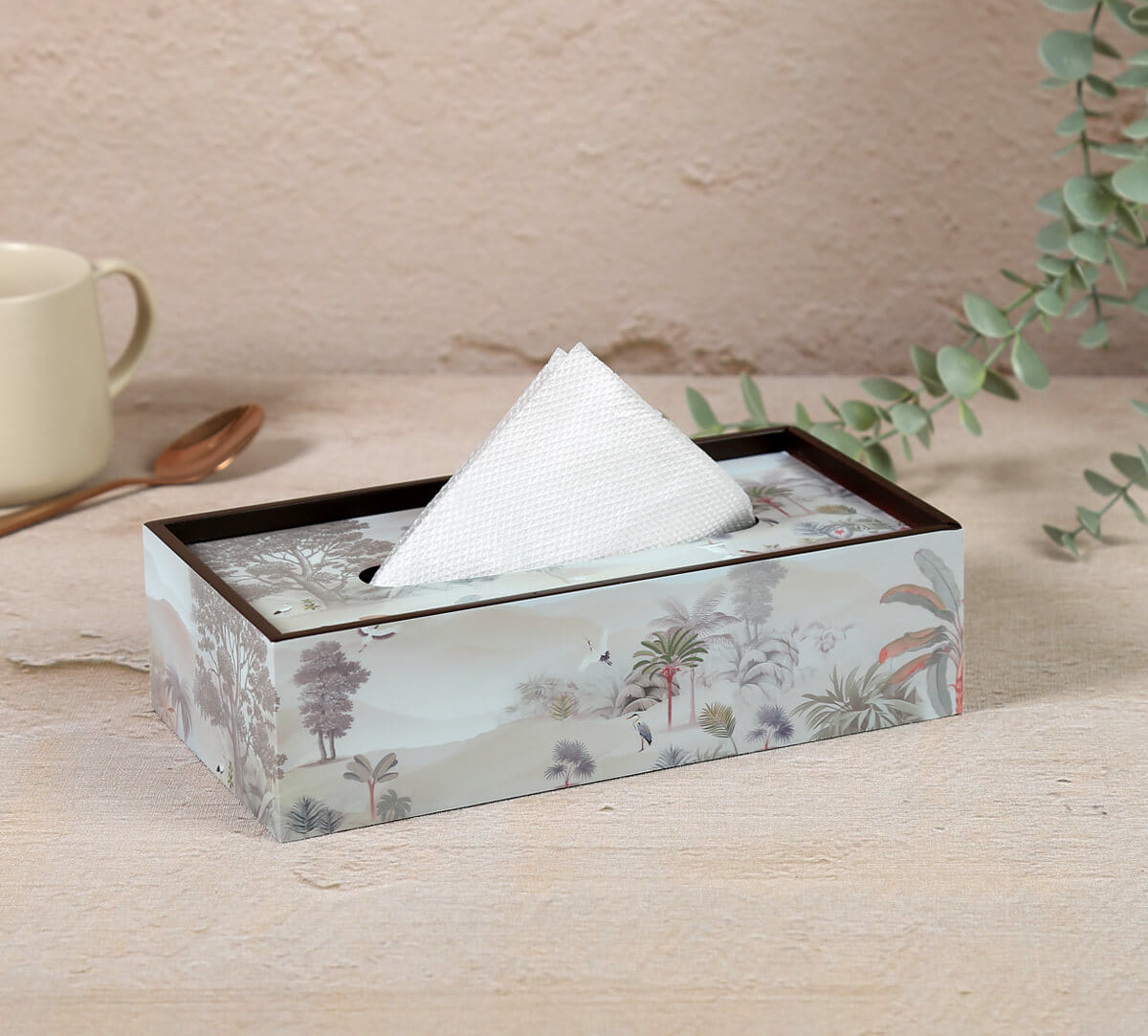 India Circus by Krsnaa Mehta Mirage of Paradise Tissue Box Holder