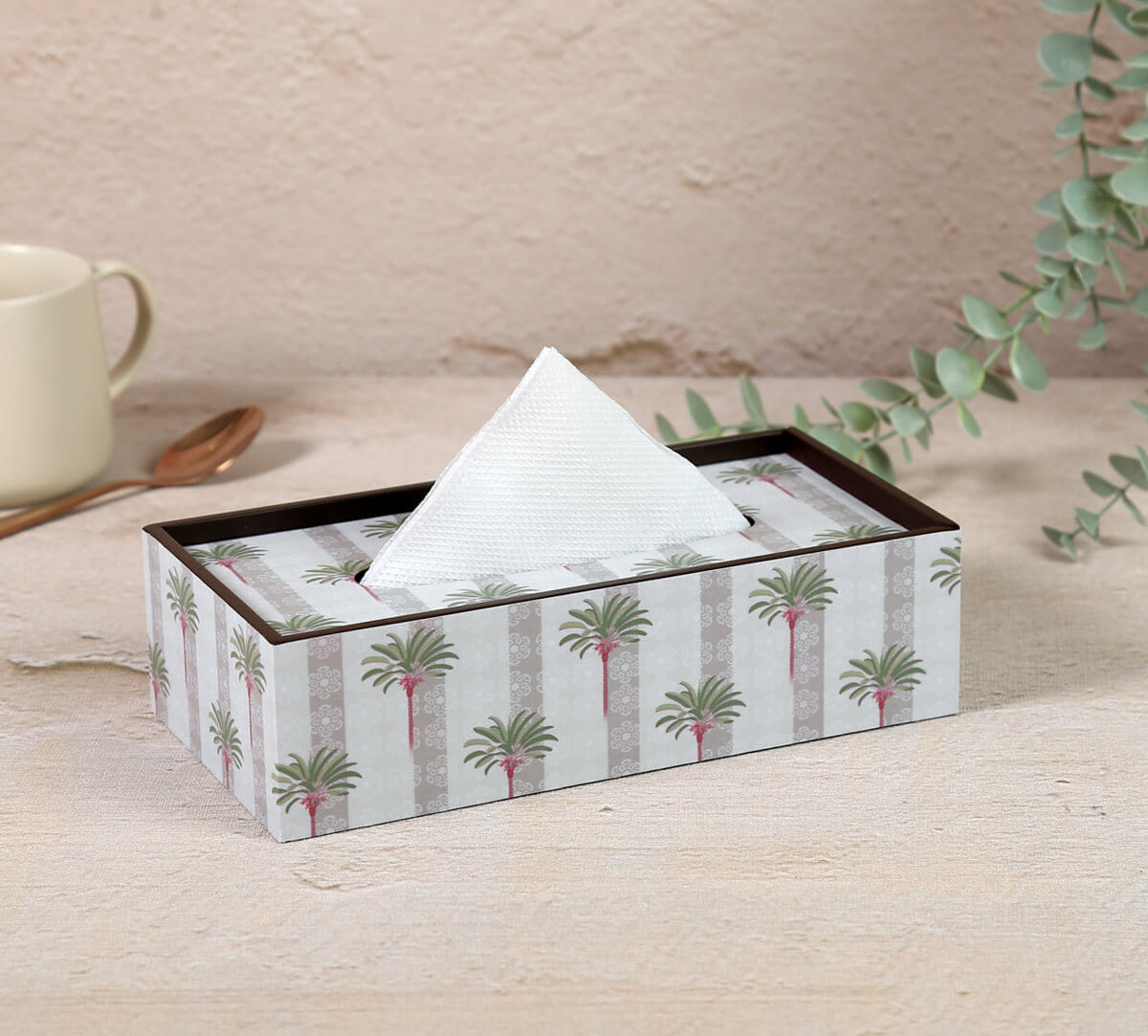 India Circus by Krsnaa Mehta Palms of Chanderi Tissue Box Holder