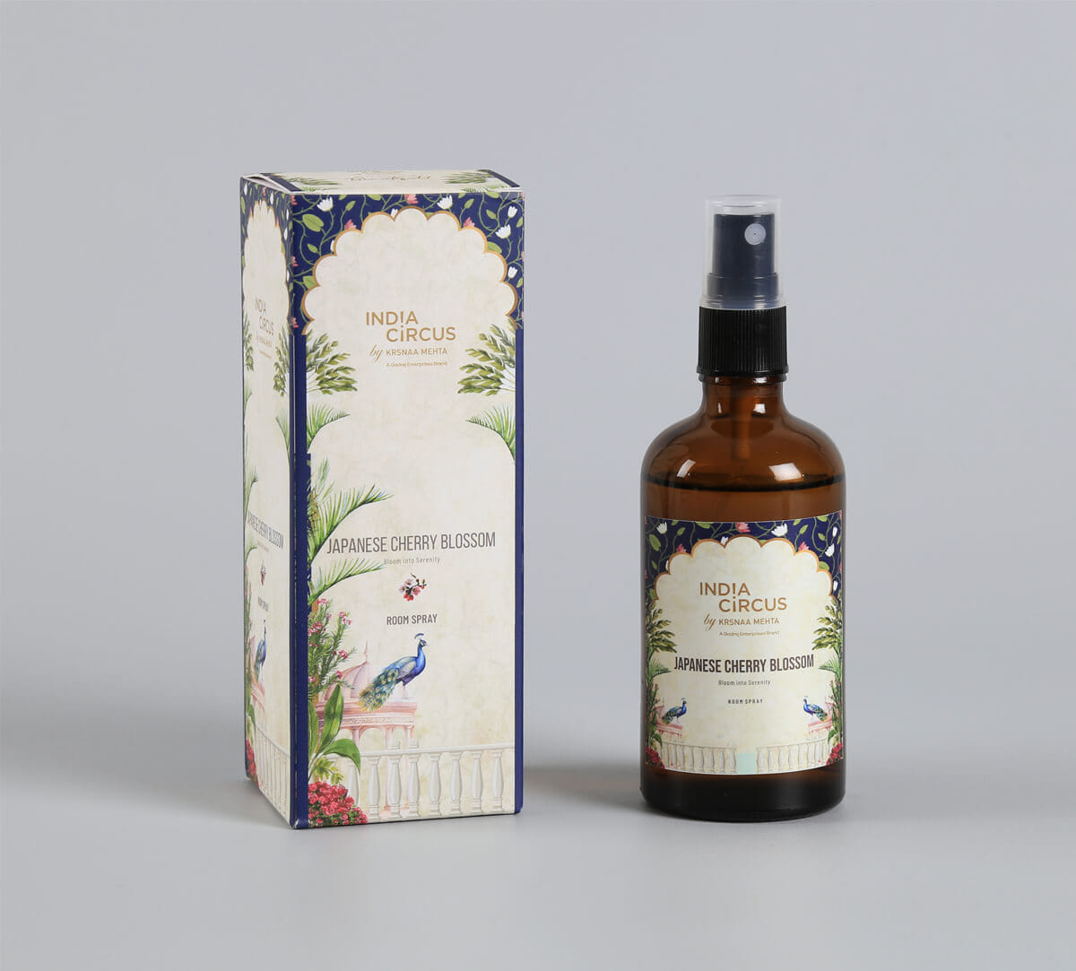 India Circus by Krsnaa Mehta Cherry Blossoms Room Spray