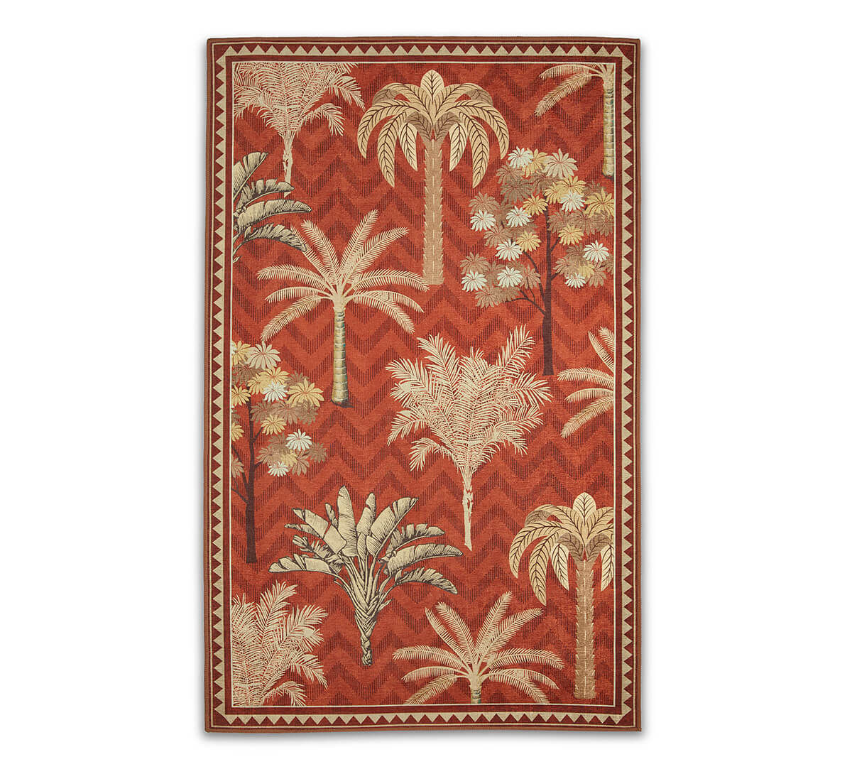 India Circus by Krsnaa Mehta Chevron Cycas Rug