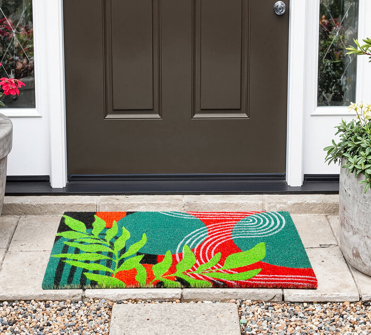 India Circus by Krsnaa Mehta Foliage Movement Doormat