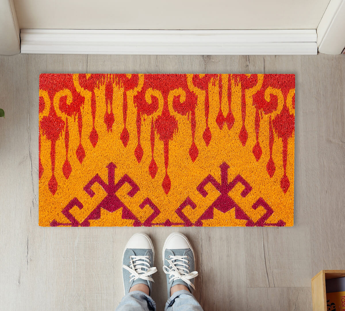 India Circus by Krsnaa Mehta Step to Paradise Doormat