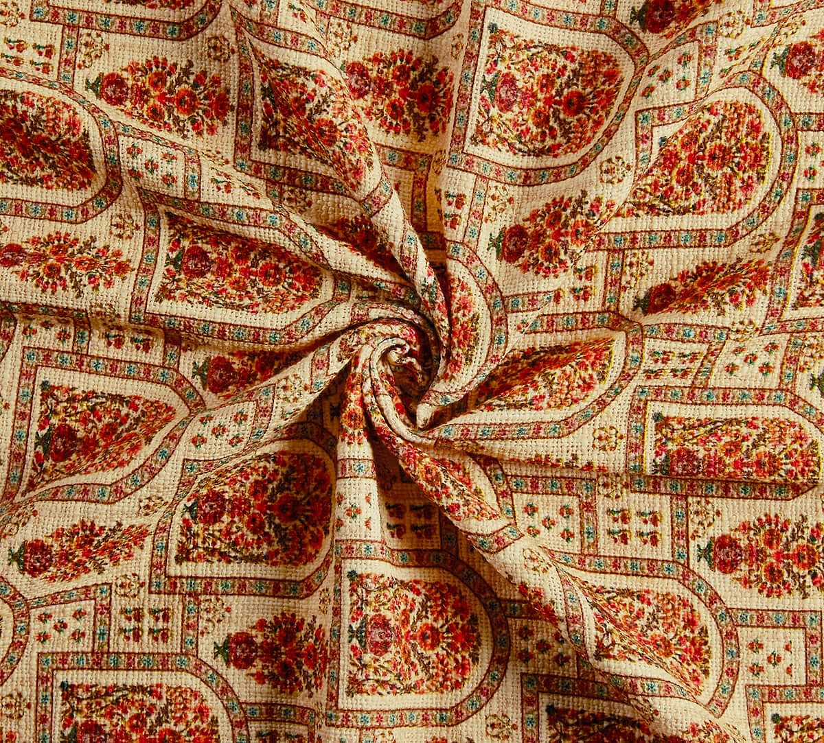 India Circus by Krsnaa Mehta Lattice Blossoms Throw